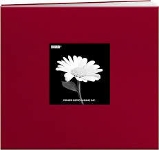 Pioneer, 8x8 Post Bound Album -Red