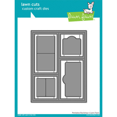 Lawn Fawn, Peekaboo Backdrop Die Cut