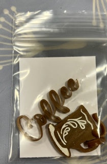 Creations by Kari, Acrylic Words, Coffee