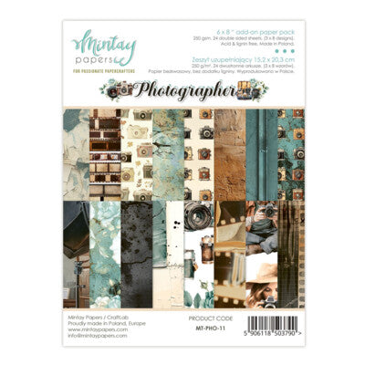 Mintay Paper, Photographer 6x8 Paper pack
