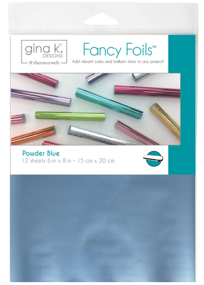 Themoweb, Gina K Fancy Foils, Powder Blue