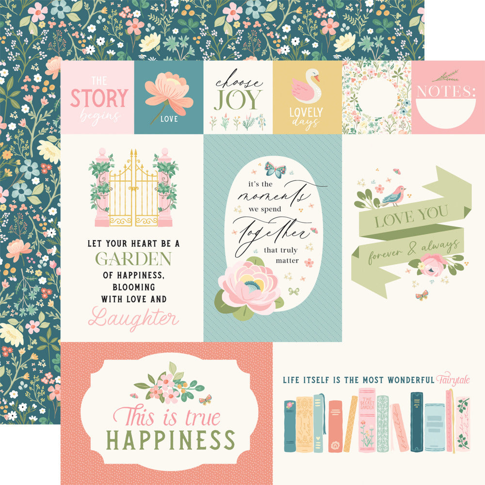 Carta Bella, Secret Garden, Magic Journaling Cards