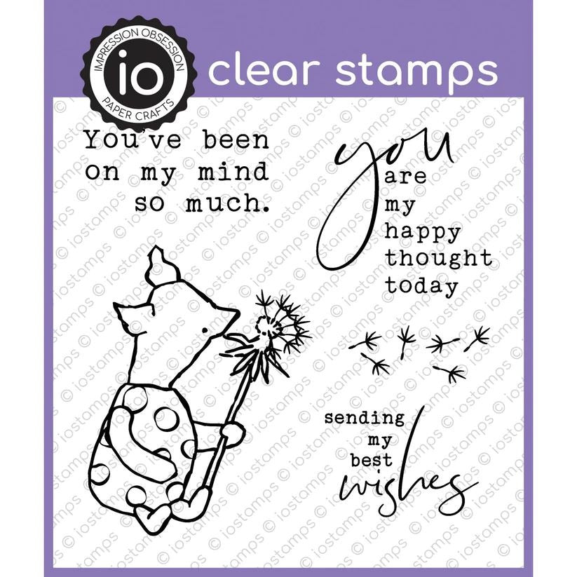 Impression Obsession, Clear Stamp - Piglet Thoughts