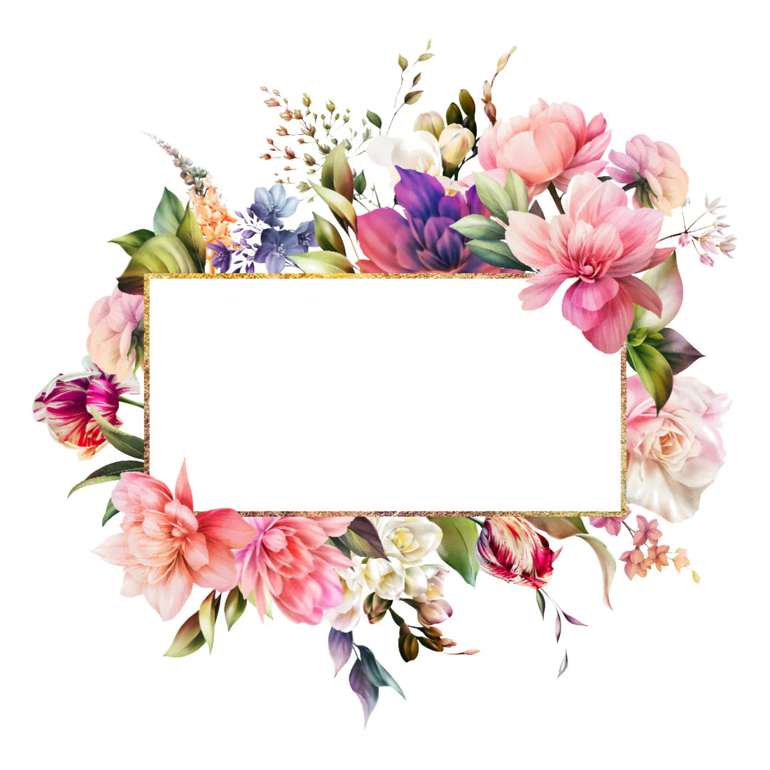 Simply Stated, Bright Floral Die Cut Wreath