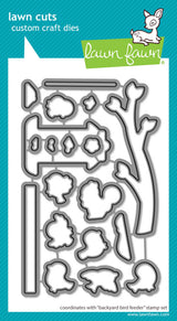 Lawn Fawn, Backyard Bird Feeder  Set