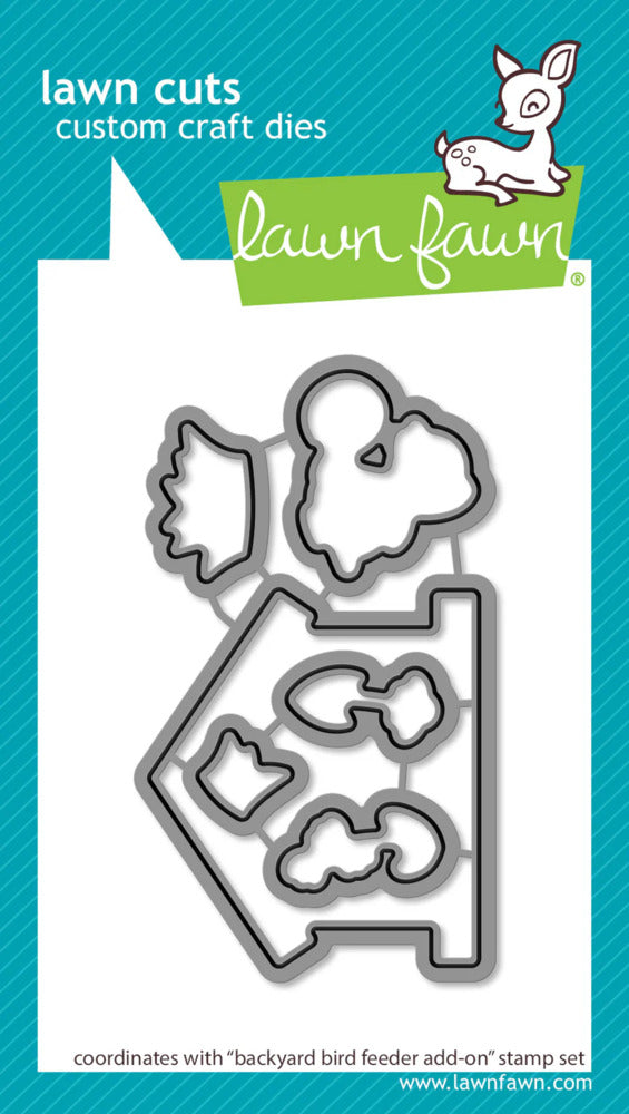 Lawn Fawn, Backyard Bird Feeder Add on SEt