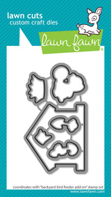 Lawn Fawn, Backyard Bird Feeder Add on SEt