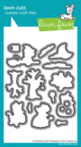 Lawn Fawn, Halloween Mice Stamp & Die SEt