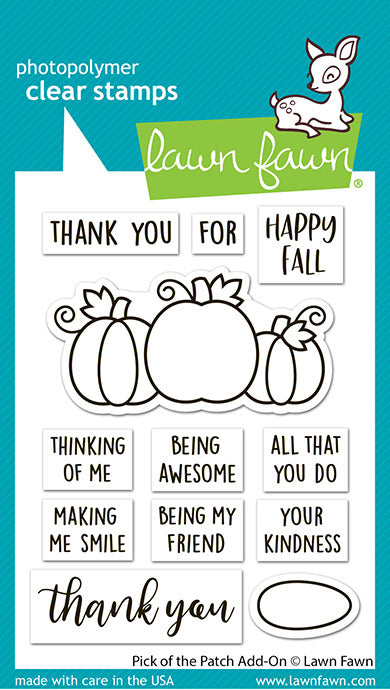 Lawn Fawn,  Pick Of The Patch Add-On Stamp & Die Cut