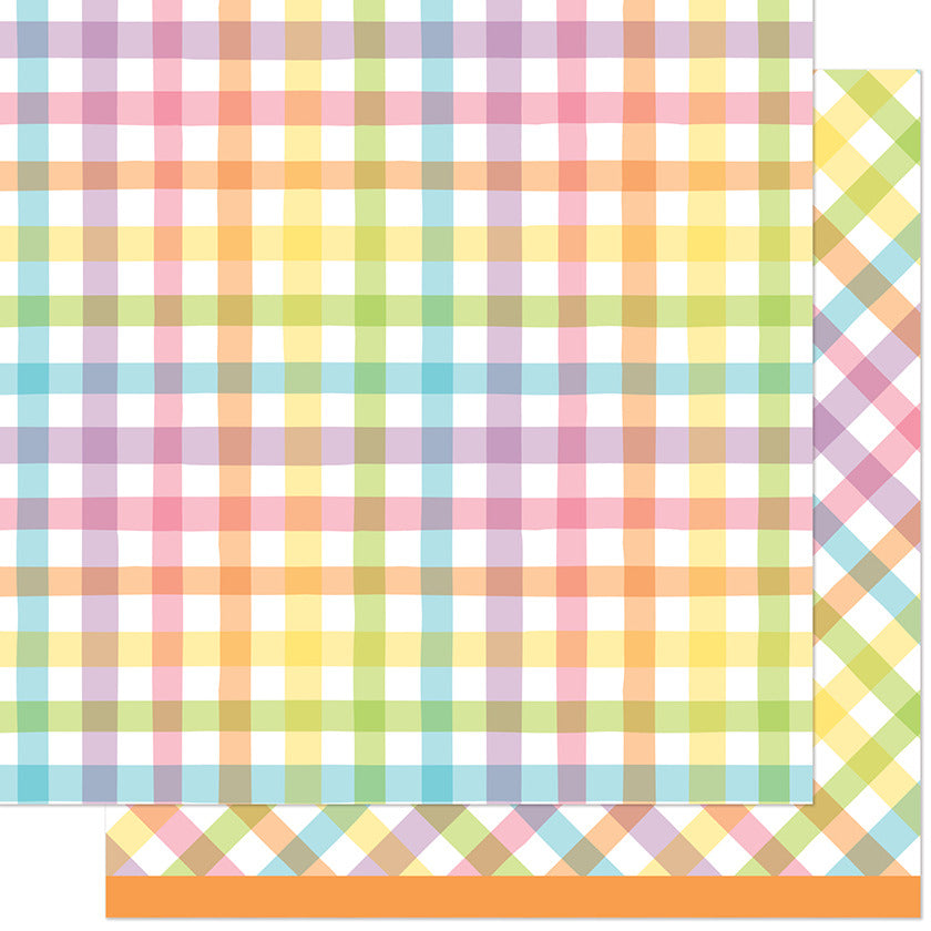 Lawn Fawn, Giddy for Gingham, Ambrosia Salad Paper