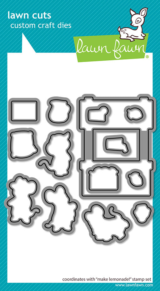 Lawn Fawn,  Make Lemonade! Stamp & Die Set