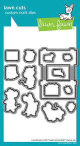 Lawn Fawn,  Make Lemonade! Stamp & Die Set