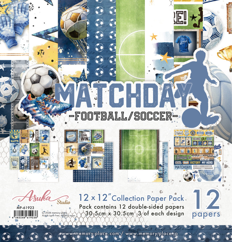 Memory Place, 12x12 Collection Pack, Matchday Football