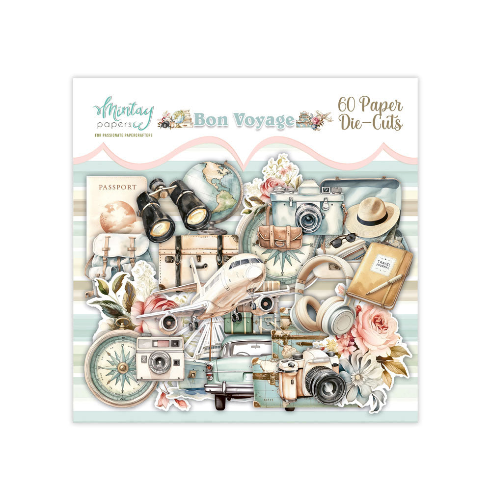Mintay, Paper Die Cuts, Bon Voyage