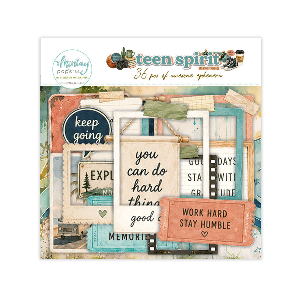 Mintay, Paper Ephemera, Teen Spirit (36pc)
