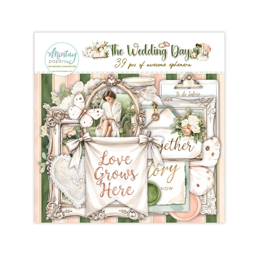 Mintay, Paper Ephemera, The Wedding Day (39pc)