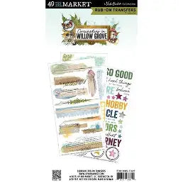49 and Market, Vicki Boutin, Curiosities in Willow Gove Blendable Rub-on