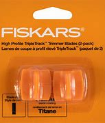Fiskars Blade - Blade Style I Titanium, High Profile Tripe Track 2pack