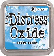 Ranger Tim Holtz, Distress Oxide Ink Pad, Salty Ocean