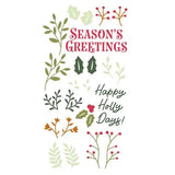 Sizzix, Catherine Pooler, Happy Holly Days Stamp Set