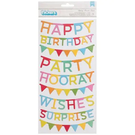 American Crafts, Thickers, Hooray