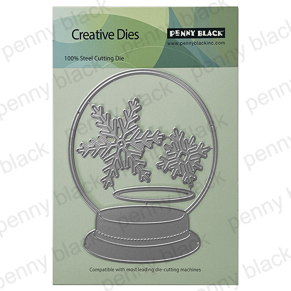 Penny Black, Die, Snowy Globe die cut
