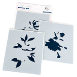 Pinkfresh Studio, Stencil, Magnificent Magnolia