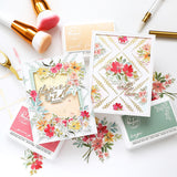 Pink Fresh Studio, Press Plate, Leafy Lattice