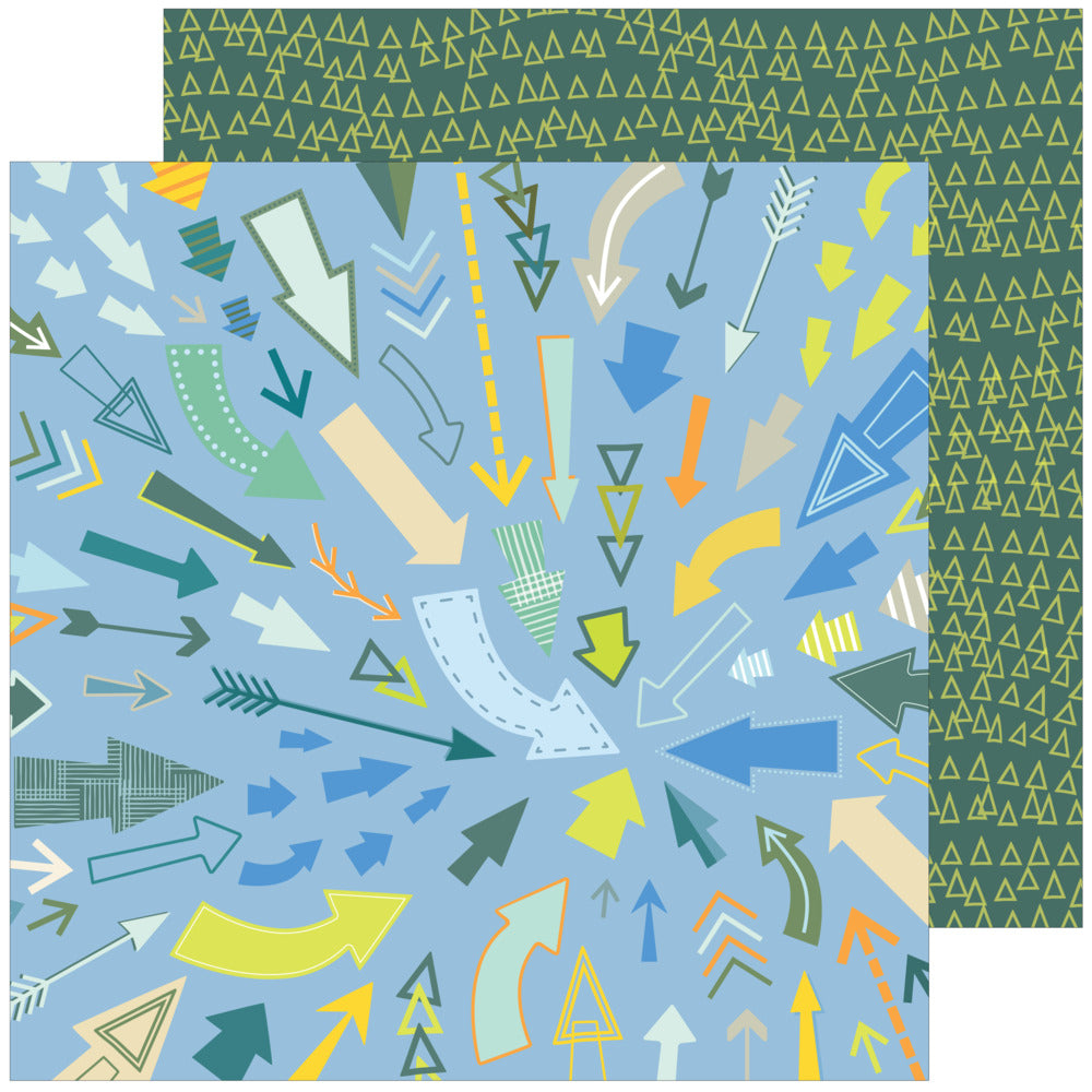 Pinkfresh Studio, 12X12 Patterned Paper, Legendary - This Is the Vibe