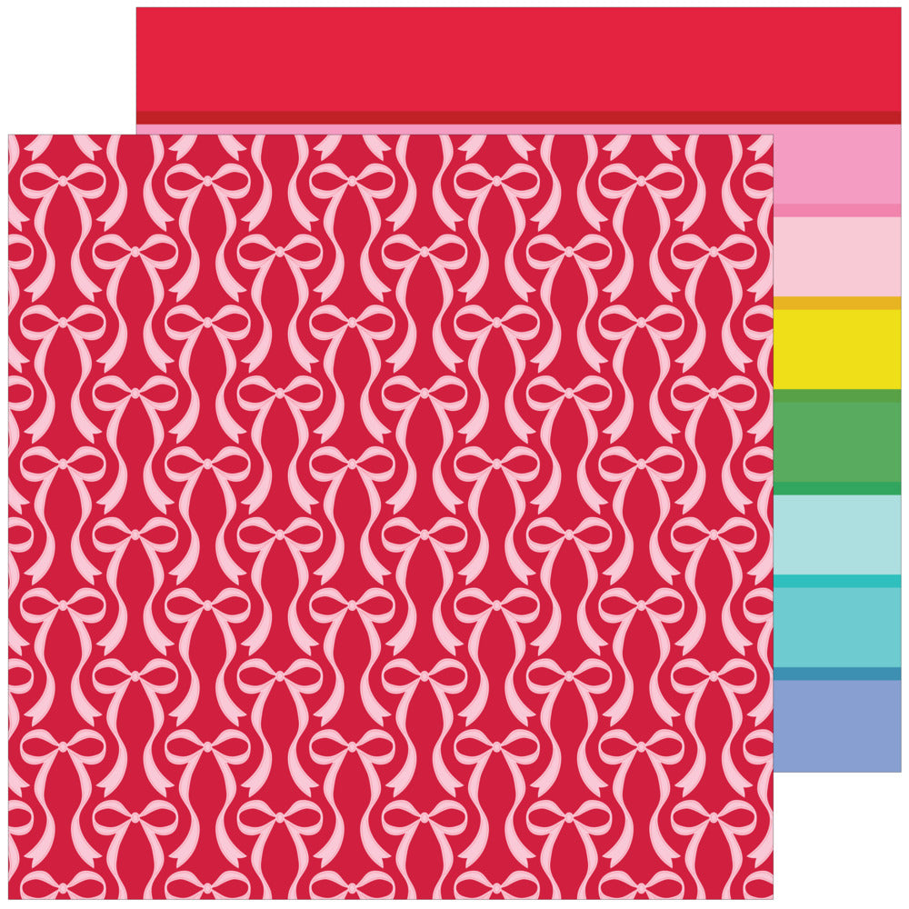 Pinkfresh Studio, 12X12 Patterned Paper, Very Merry Christmas - Merry Memories