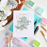 Pinkfresh Studio, Stamp, Seasonal Sprigs