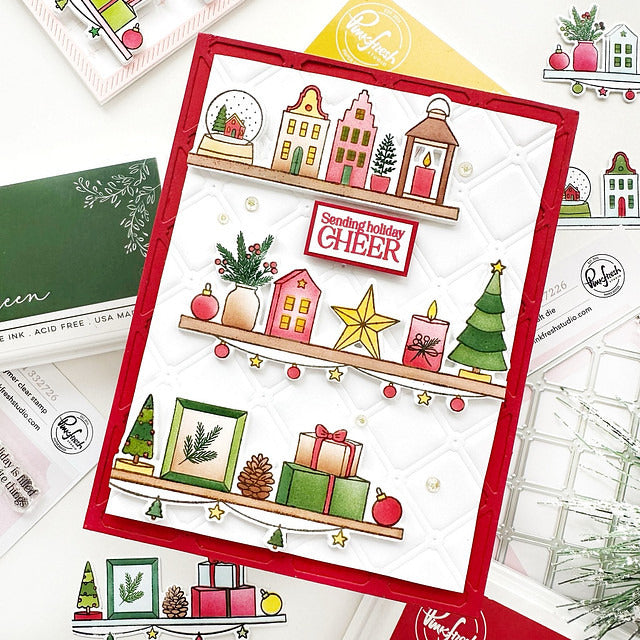Pinkfresh Studio, Stamp, Holiday Treasures