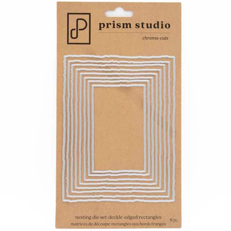 Prism Studio, Chroma-Cuts, Nesting Deckle-Edged Rectangles