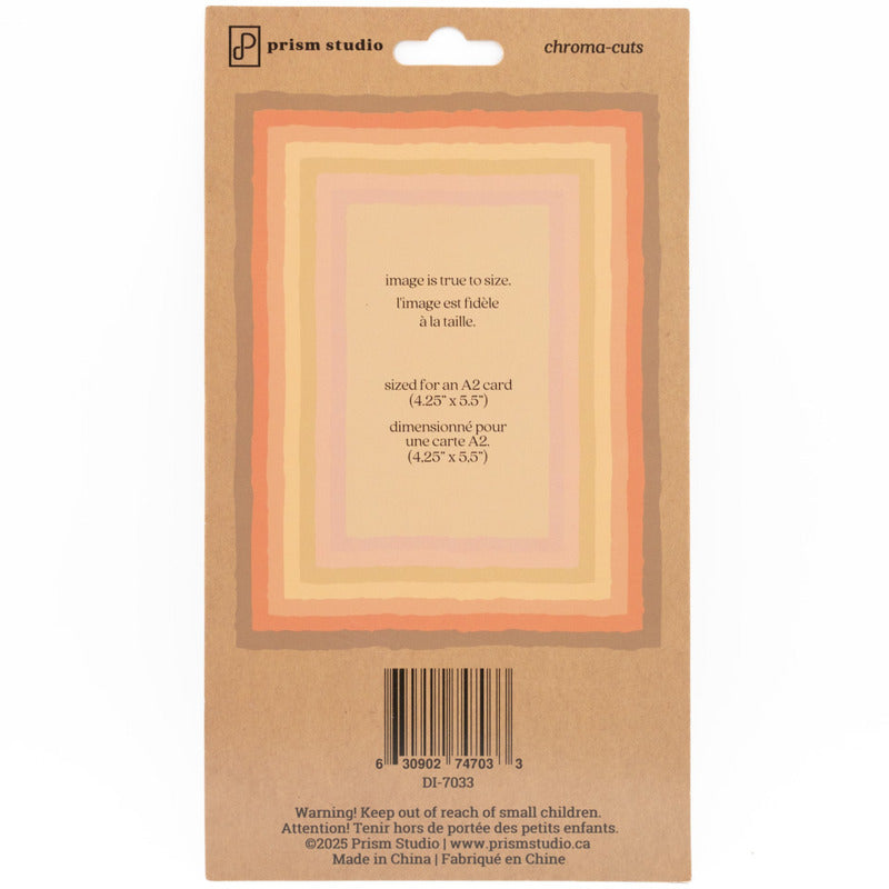 Prism Studio, Chroma-Cuts, Nesting Deckle-Edged Rectangles