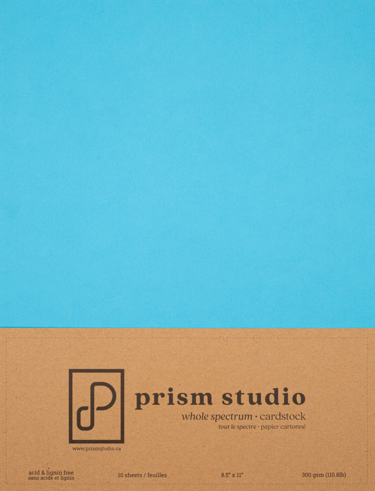Prism Studio,8.5x11 Heavyweight Cardstock; Himalayan Poppy