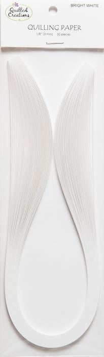 Quilled Creations, Bright White 1/4"