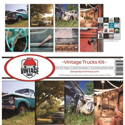 Reminisce Kit - Vintage Trucks