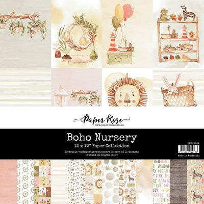 Paper Rose, Boho Nursery Paper Collection