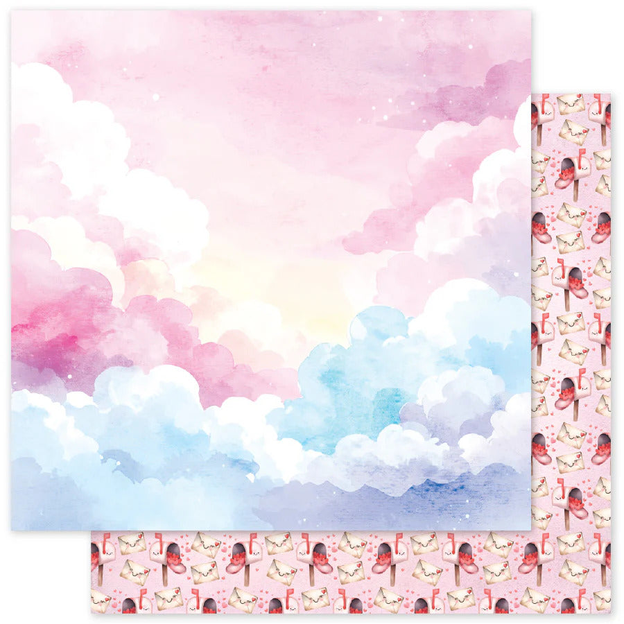 Paper Rose, 12X12 Patterned Paper, Perfect Pairs B
