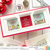Mama Elephant, Slim Peeking Presents Die Cut