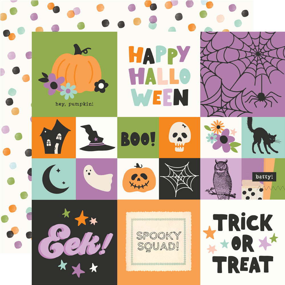 Simple Stories, Spooky Things, 2x2/4x4 Elements