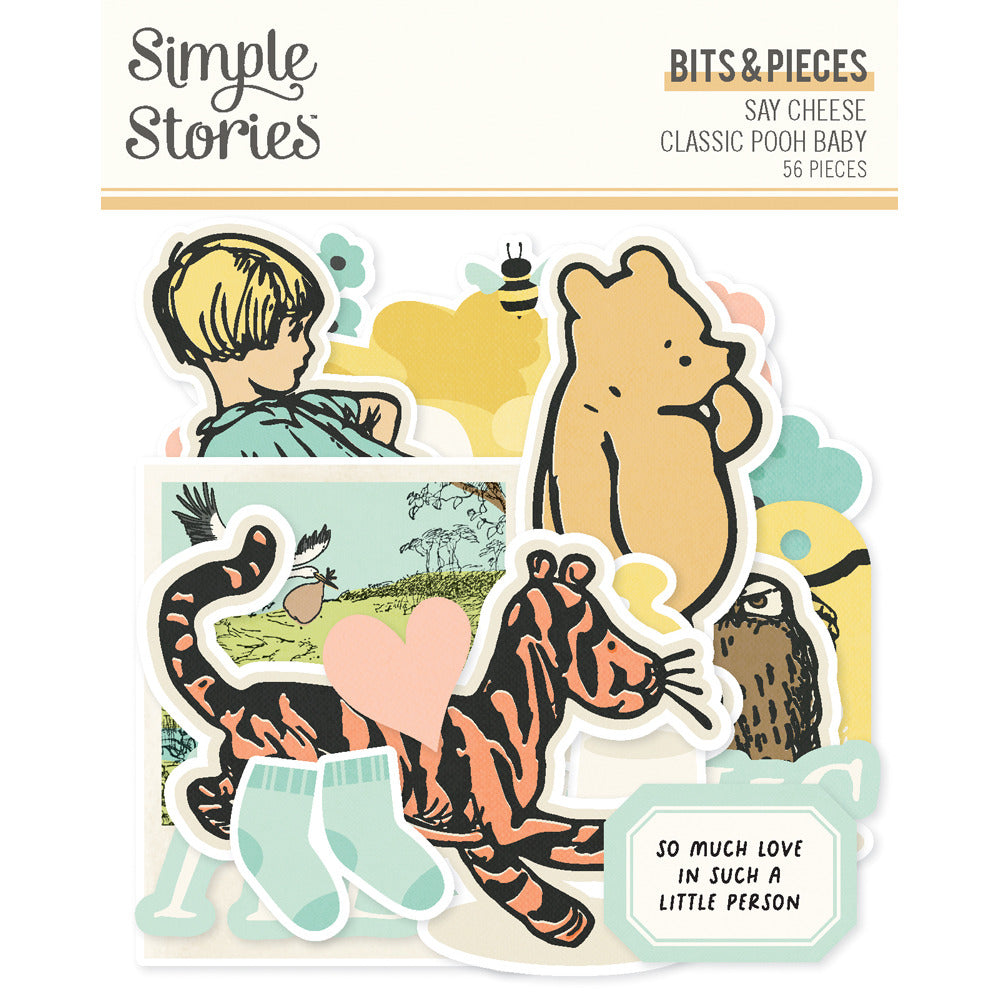 Simple Stories, Bits & Pieces, Say Cheese Classic Pooh Baby