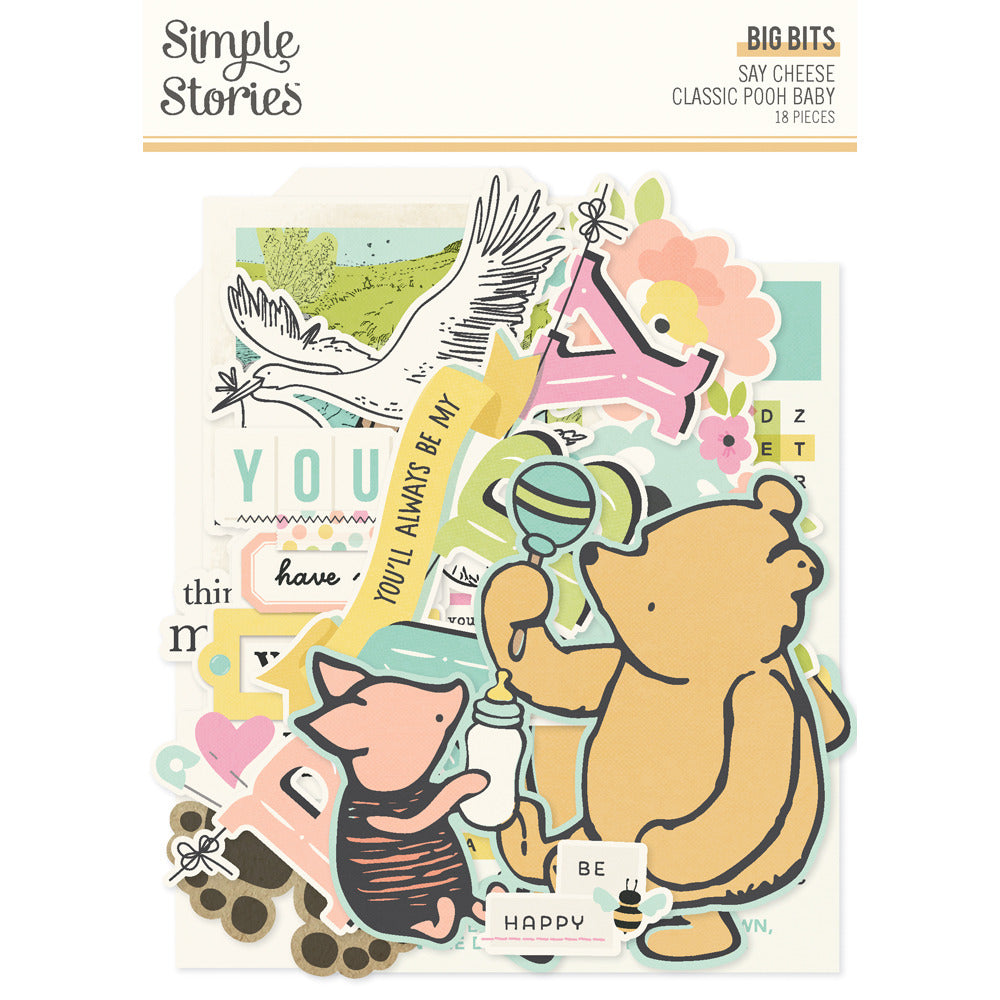 Simple Stories, Big Bits & Pieces, Say Cheese Classic Pooh Baby