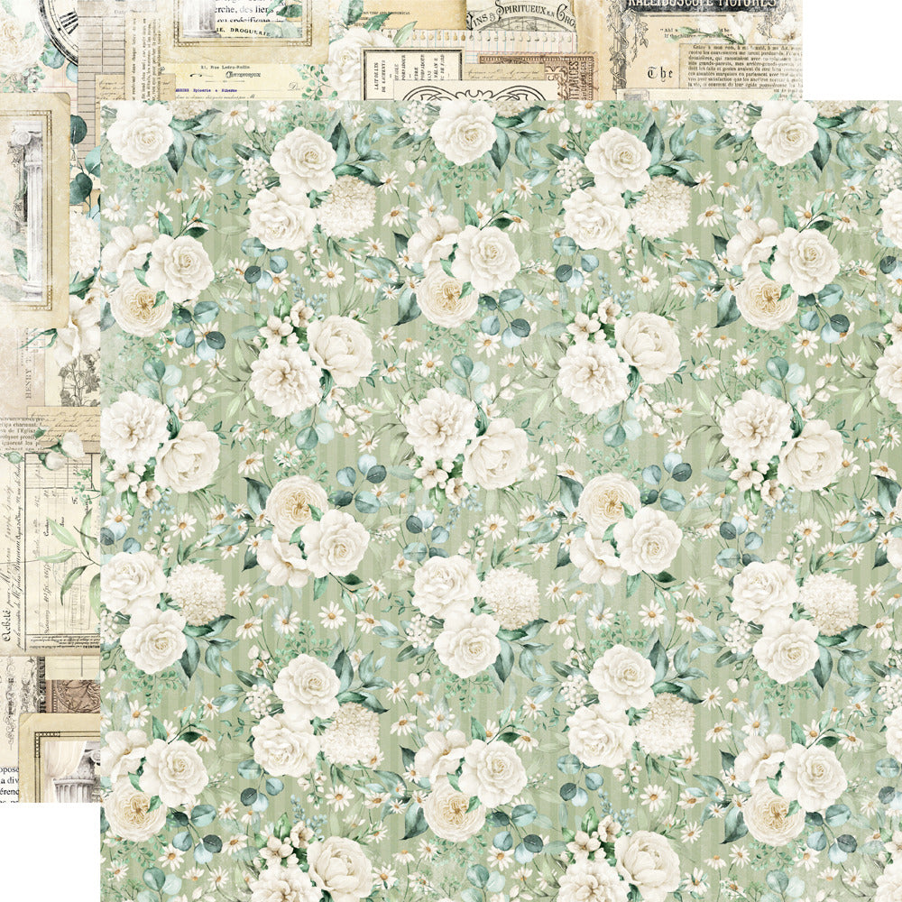 Simple Stories, 12X12 Patterned Paper, Simple Vintage Timeless Harmony -  Timeless Memories