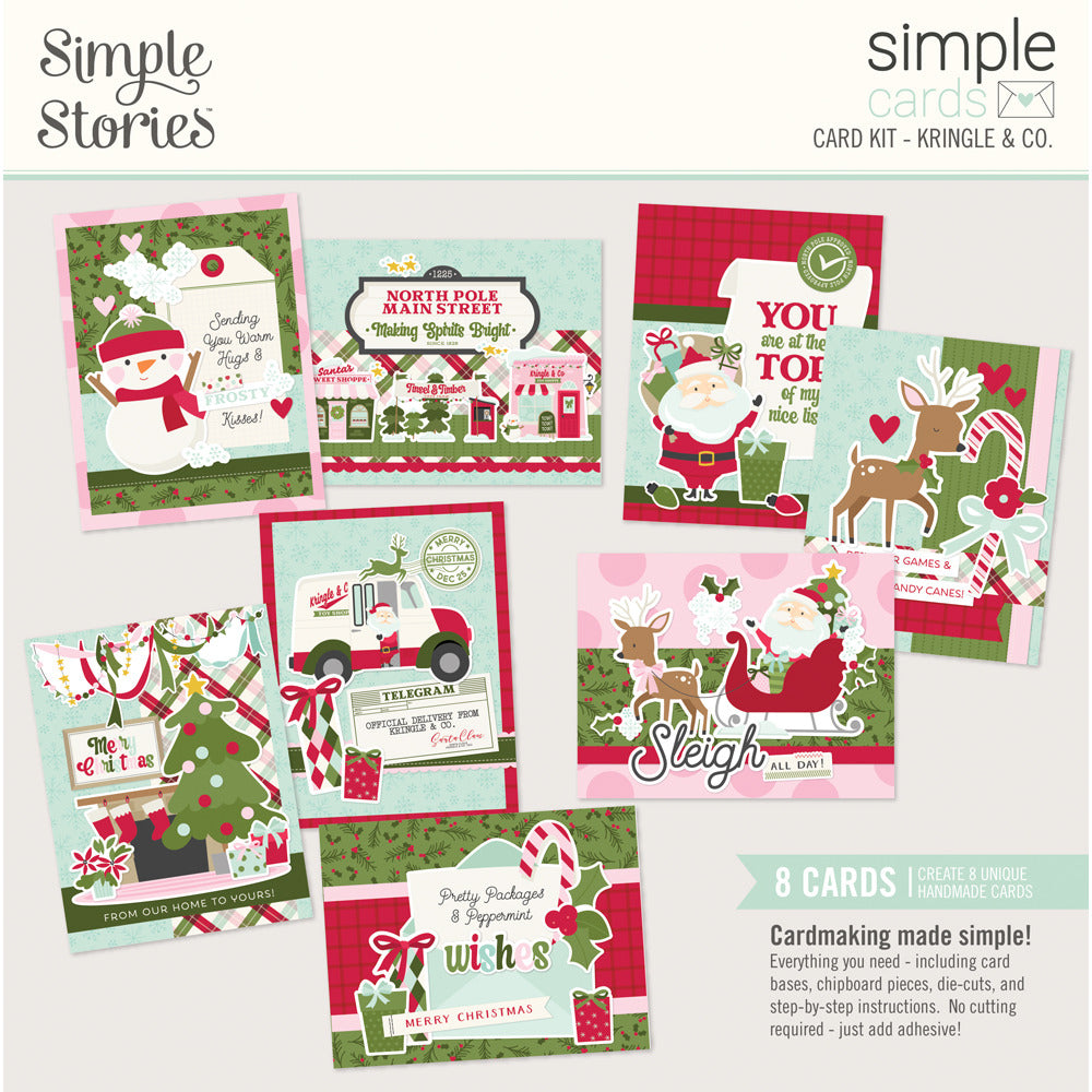 Simple Stories, Simple Cards Card Kit, Kringle & Co