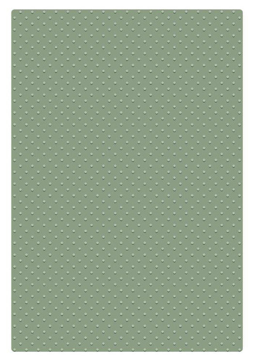 Sizzix 2D Texture Fades Embossing Folder, Large/A5 Vault Dots