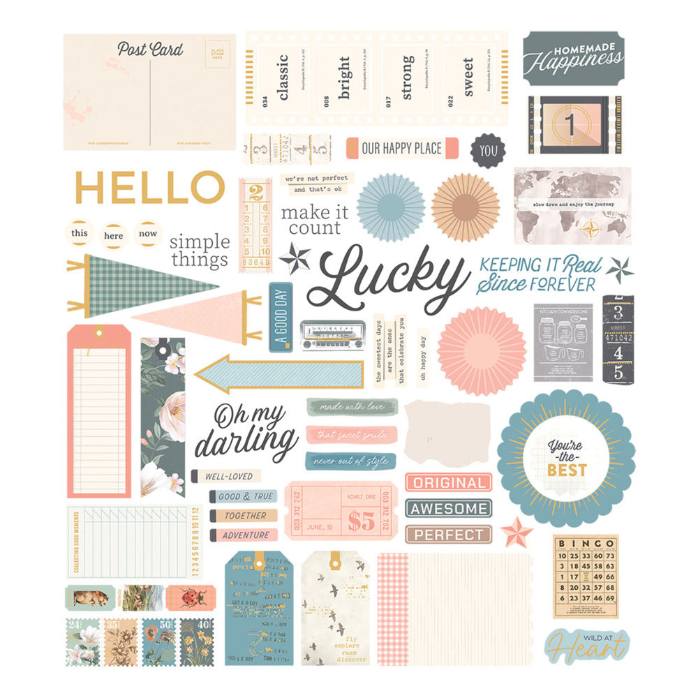 Spellbinders, Clementine, Diecut Cardstock Pre-order