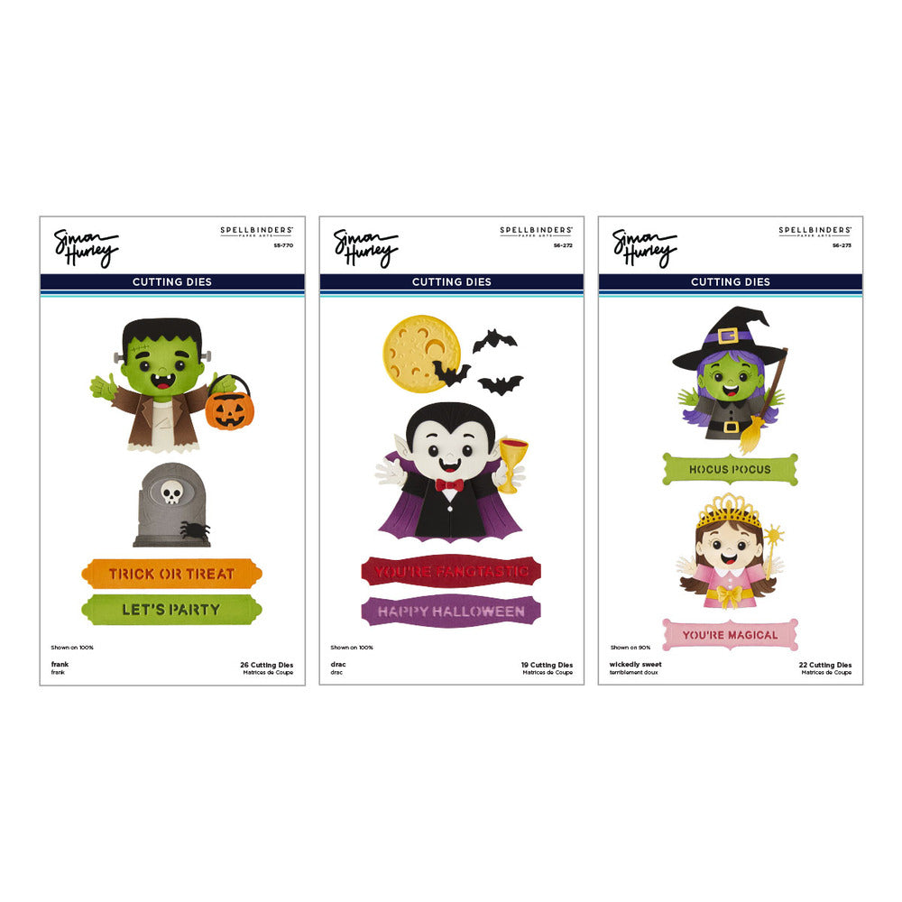Spellbinders, Die Bundle, Halloween Hugs Pre-order