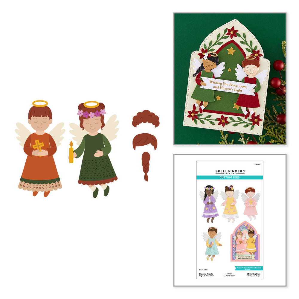 Spellbinders, Die, Blessing Angels  Pre-order