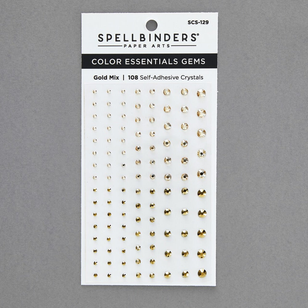 Spellbinders, Color Essentials Gems-Gold